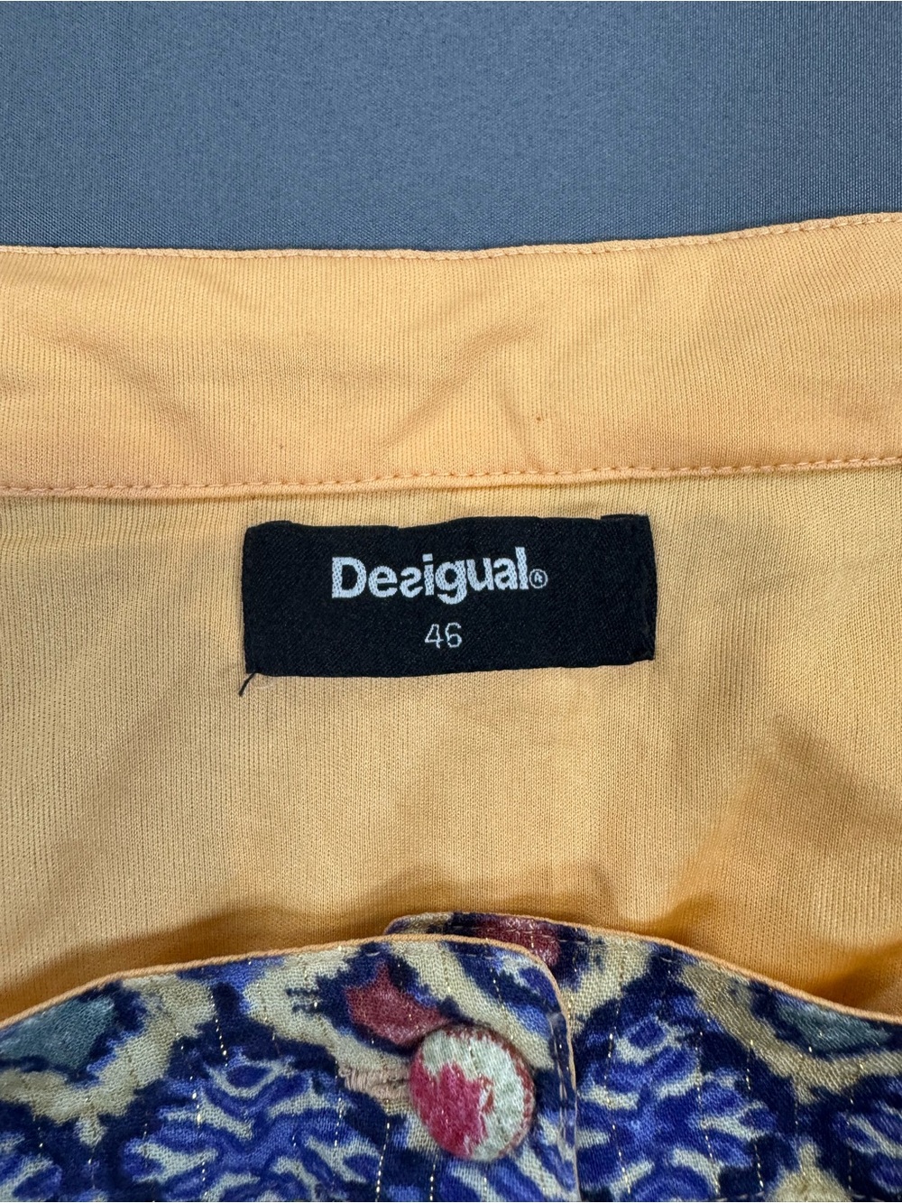Desigual Vibrant Patchwork Maxi Skirt in Yellow, Pink, Blue & Green - Picture 3 of 7